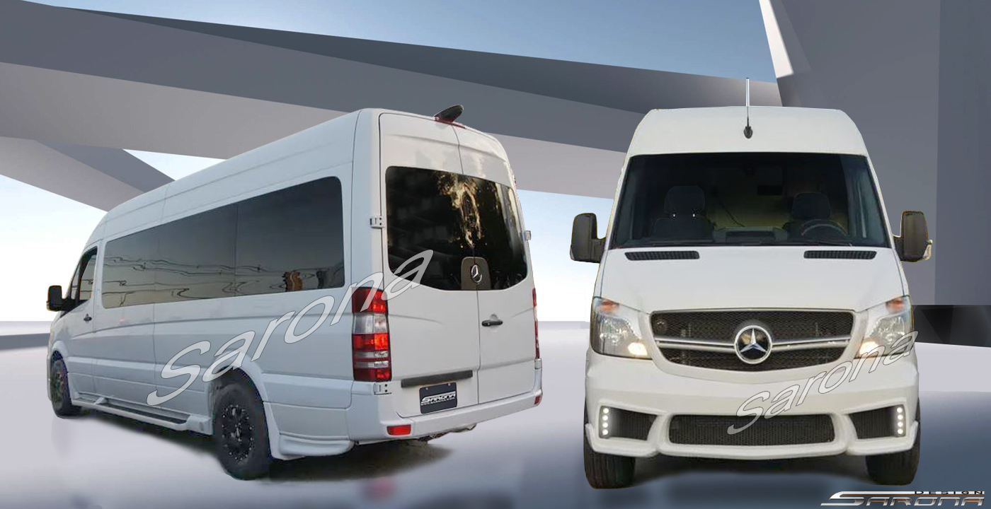 Custom Mercedes Sprinter  Van Body Kit (2007 - 2013) - $2590.00 (Part #MB-145-KT)